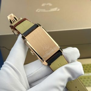 Jaeger LeCoultre Replica Cao Cấp Master Reverso Tribute Small Seconds Dây Da 28 (2)