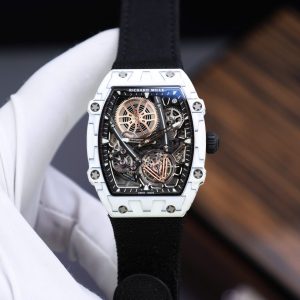 Richard Mille Rep 11 Cao Cấp RM27-05 Rafael Nadal Vỏ Carbon Màu Trắng 37.25×47 (2)