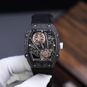 Richard Mille Replica 11 RM27-05 Rafael Nadal Vỏ Carbon Màu Đen 37.25×47 (2)
