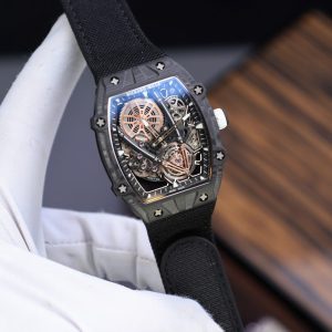 Richard Mille Replica 11 RM27-05 Rafael Nadal Vỏ Carbon Màu Đen 37.25×47 (2)