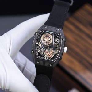Richard Mille Replica 11 RM27-05 Rafael Nadal Vỏ Carbon Màu Đen 37.25×47 (2)