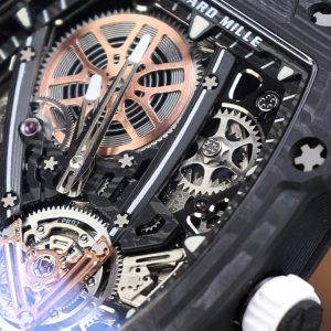 Richard Mille Replica 11 RM27-05 Rafael Nadal Vỏ Carbon Màu Đen 37.25×47 (2)