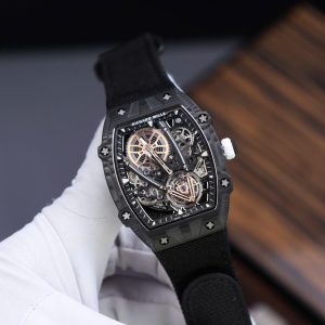Richard Mille Replica 11 RM27-05 Rafael Nadal Vỏ Carbon Màu Đen 37.25×47 (2)