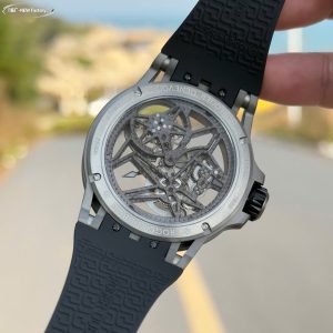 Roger Dubuis Replica Cao Cấp Excalibur RDDBEX0748 Tourbillon Mặt Lộ Cơ Nhà Máy BBR 45mm (2)