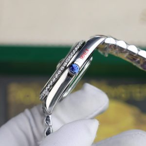 Rolex Day-Date Chế Tác Đính Kim Cương Moissanite Nhà Máy GM 40mm (2)
