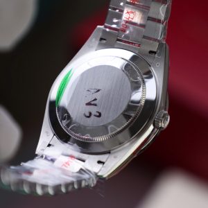 Rolex Day-Date Chế Tác Mặt Thiên Thạch Cọc Số + Viền Độ Kim Cương Moissanite Baguette 40mm (2)