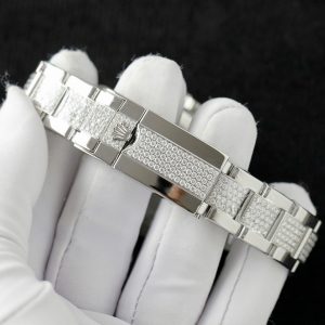 Rolex Daytona Eye Of The Tiger Chế Tác Kim Cương Moissanite Hong Kong 40mm (2)