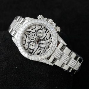 Rolex Daytona Eye Of The Tiger Chế Tác Kim Cương Moissanite Hong Kong 40mm (2)