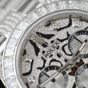 Rolex Daytona Eye Of The Tiger Chế Tác Kim Cương Moissanite Hong Kong 40mm (2)
