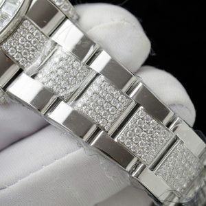 Rolex Daytona Eye Of The Tiger Chế Tác Kim Cương Moissanite Hong Kong 40mm (2)