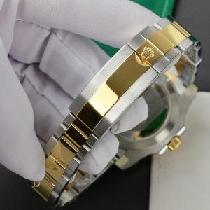 Rolex Submariner Replica Cao Cấp Mặt Xanh Blue Bọc Vàng Thật 40mm (2)