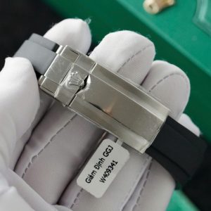 Rolex Yacht-Master Replica 11 Đính Full Kim Cương Moissanite Dây Cao Su 42mm (2)