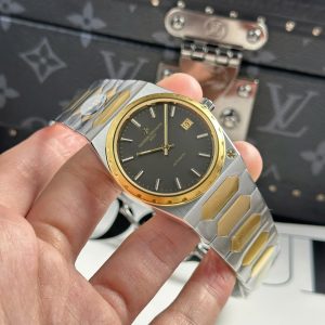 Vacheron Constantin Historiques 222 Fake 11 Cao Cấp Mặt Đen Cọc Số Dạ Quang 8F 37mm (1)