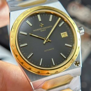 Vacheron Constantin Historiques 222 Fake 11 Cao Cấp Mặt Đen Cọc Số Dạ Quang 8F 37mm (1)