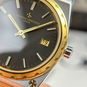 Vacheron Constantin Historiques 222 Fake 11 Cao Cấp Mặt Đen Cọc Số Dạ Quang 8F 37mm (1)