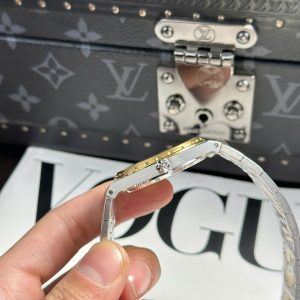 Vacheron Constantin Replica 11 Historiques 222 Demi Vàng Mặt Đen Nhà Máy 8F 37mm (2)