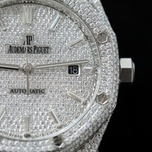 Audemars Piguet 15400 Đính Full Kim Cương Moissanite Hong Kong Chế Tác 41mm (2)