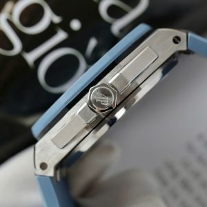Audemars Piguet Replica Cao Cấp Royal Oak Offshore 15605SK Viền Cao Su Xanh 43mm (2)
