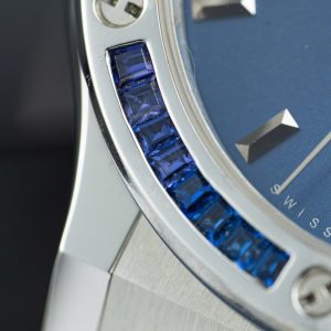 Đồng Hồ Hublot Classic Fusion Titanium Rainbow Độ Viền Đá Quý Nhân Tạo Chế Tác 42mm (8)