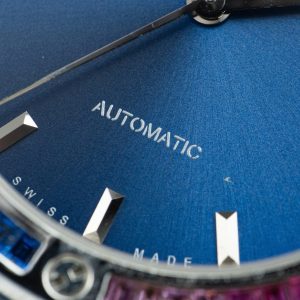 Đồng Hồ Hublot Classic Fusion Titanium Rainbow Độ Viền Đá Quý Nhân Tạo Chế Tác 42mm (8)