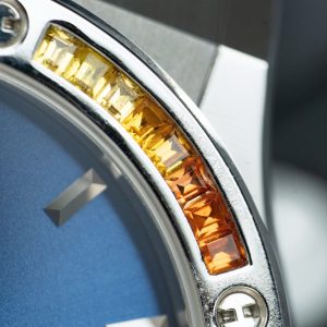 Đồng Hồ Hublot Classic Fusion Titanium Rainbow Độ Viền Đá Quý Nhân Tạo Chế Tác 42mm (8)