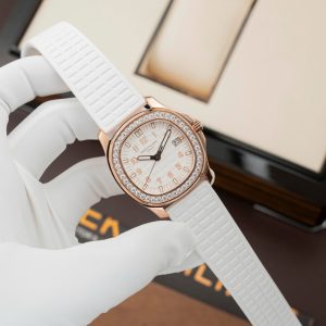 Đồng Hồ Patek Philippe Aquanaut 5067 Đính Đá Nữ Replica Cao Cấp PPF 35 (2)