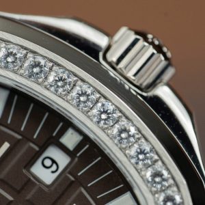 Đồng Hồ Patek Philippe Aquanaut 5067 Nữ Đính Kim Cương Moissanite Xưởng PPF 35,2mm (7)