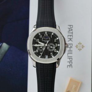 Đồng Hồ Patek Philippe Rep 1 1 Aquanaut 5261G Mặt Số Đen Máy Thuỵ Sỹ Automatic 40mm (7)