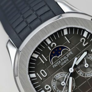 Đồng Hồ Patek Philippe Rep 1 1 Aquanaut 5261G Mặt Số Xám Máy Thuỵ Sỹ Automatic 40mm (9)