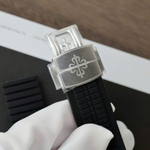 Đồng Hồ Patek Philippe Rep 1 1 Aquanaut 5261G Mặt Số Xám Máy Thuỵ Sỹ Automatic 40mm (9)