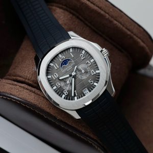 Đồng Hồ Patek Philippe Rep 1 1 Aquanaut 5261G Mặt Số Xám Máy Thuỵ Sỹ Automatic 40mm (9)
