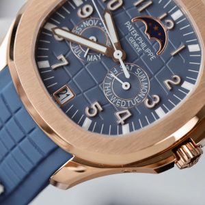 Đồng Hồ Patek Philippe Rep 11 Aquanaut 5261R Cao Cấp Nhất Mặt Xanh Dương 40mm (6)