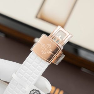 Đồng Hồ Patek Philippe Replica Aquanaut 5067 Nữ Đính Moissanite Nhà Máy PPF 35,6mm (7)