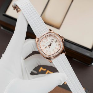 Đồng Hồ Patek Philippe Replica Aquanaut 5067 Nữ Đính Moissanite Nhà Máy PPF 35,6mm (7)