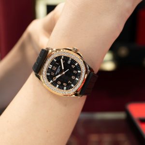 Đồng Hồ Patek Philippe Replica Aquanaut 5067 Nữ Độ Moissanite Nhà Máy PPF 35,6mm (13)