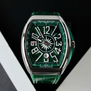 Franck Muller V45 Replica Cao Cấp Màu Xanh Lá Cây Xưởng ABF 45mm (2)