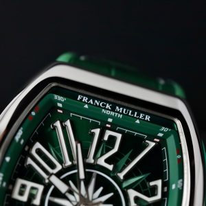 Franck Muller V45 Replica Cao Cấp Màu Xanh Lá Cây Xưởng ABF 45mm (2)