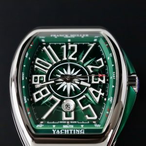 Franck Muller V45 Replica Cao Cấp Màu Xanh Lá Cây Xưởng ABF 45mm (2)