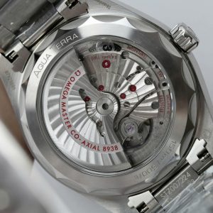 Omega Seamaster Replica Cao Cấp Aqua Terra Worldtimer Màu Xanh Lá 43mm (2)