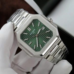 Patek Philippe Cubitus 5821 Replica 11 Cao Cấp Mặt Xanh Green Dây Kim Loại Xưởng TW 45mm (1)