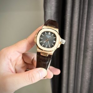 Patek Philippe Nautilus 5711 Mặt Xám Chế Tác Bọc Vàng Thật Xưởng 3K 40mm (2)