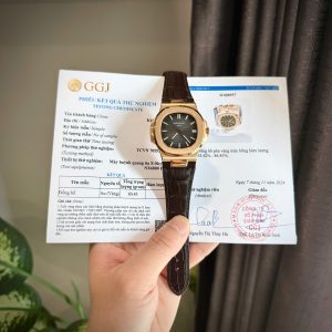 Patek Philippe Nautilus 5711 Mặt Xám Chế Tác Bọc Vàng Thật Xưởng 3K 40mm (2)
