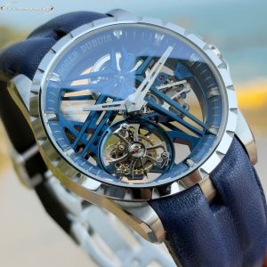 Roger Dubuis Excalibur Cobalt Blue RDDBEX0838 Replica 11 Nhà Máy BBR 42mm (7)