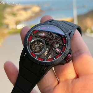 Roger Dubuis Fake 11 Excalibur RDDBEX0817 Tourbillon Dây Cao Su Nhà Máy BBR 45mm (2)