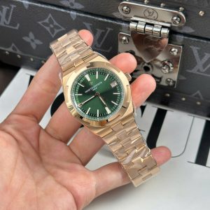 Vacheron Constantin Chế Tác Overseas 4500V Mặt Xanh Lá Cây 41mm (1)