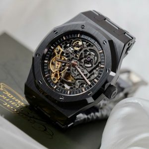 Audemars Piguet Chế Tác Royal Oak 15416CE Skeleton Gốm Đen Xưởng THB 41mm (2)