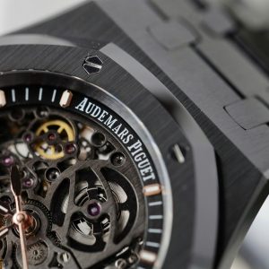 Audemars Piguet Chế Tác Royal Oak 15416CE Skeleton Gốm Đen Xưởng THB 41mm (2)