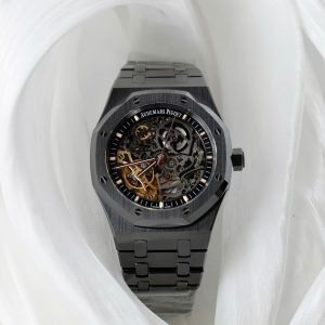 Audemars Piguet Chế Tác Royal Oak 15416CE Skeleton Gốm Đen Xưởng THB 41mm (2)