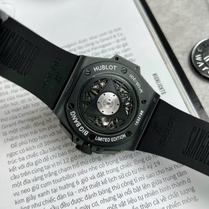 Đồng Hồ Hublot Big Bang Sang Bleu II Chế Tác Vỏ Gốm Đen Replica Cao Cấp Nhất Xưởng BBF 45mm (11)