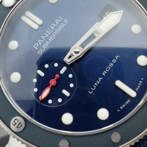 Đồng Hồ Panerai Rep 11 Submersible GMT Luna Rossa Titanio PAM01507 Màu Xanh Navy Xưởng VS 42mm (2)